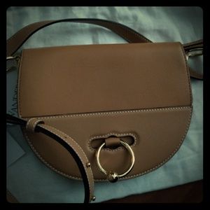 JW Anderson latch textured leather bag